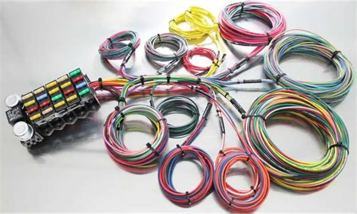 PI Wire Harness - Complete Power Distribution System with Integrated Fuse Boxes