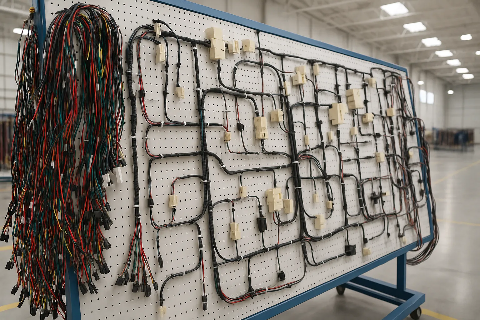 PI Wire Harness - Professional Cable Bundling System with Protective Conduits